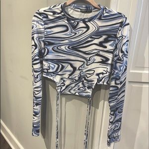 Shein Long sleeve crop size: L